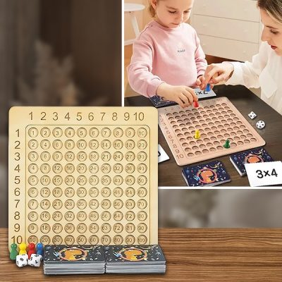 Drvena društvena igra množenja | FUNMATH