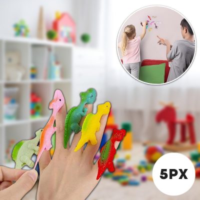 Dinosaur praćka igračka za prste (5 kom) | TOYOSAUR