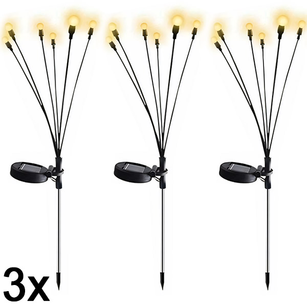 3x Solarne LED svjetiljke | SOMPEX