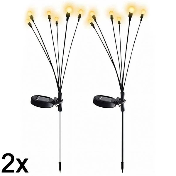 2x Solarne LED svjetiljke | SOMPEX